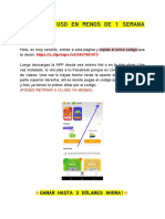 Ganar +15 Usd en Menos de 1 Semana PDF