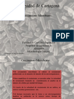 Diapositivas Crecimiento Microbiano