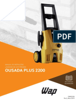 Lavadora de Alta Press o Wap Ousada Plus 2200 110v