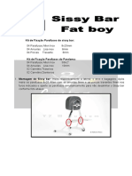 Manual Sissy Bar Fat Boy
