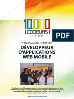 Programme Formation 10000codeurs 2018