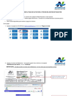 Guía paso a paso pago factura ACUAVALLE botón PSE  caracteres