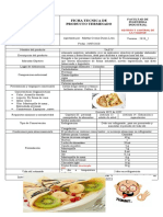 Ficha Tecnica de Producto Terminado