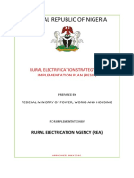 Nigeria Rural Electrification Strategy and Implementation Plan (Resip)