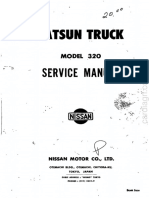 Datsun Truck 320 Manual