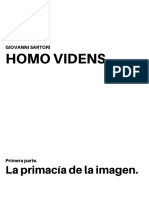 Homo Videns - Sartori