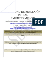 Actividad No. 1 Analisis y Reflexion de Los Videos de Emprendi