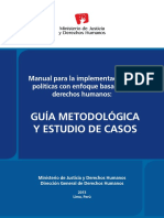 Manual para La Implementación de Políticas Públicas Con Enfoque de Derechos