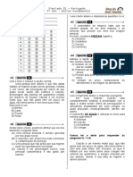 Simulado 01 (L. P - 3º Ano) - Blog Do Prof. Warles