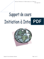 Cours Initiation Internet PDF