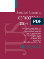 Derechos Humanos,: Democracia y Poder Judicial