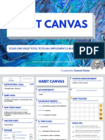 Habit Canvas 3.0 Personilized PDF