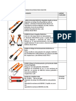 Listado de Equipos Faltantes Centro de Formación Cucuta