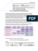 Guia N°1 - 1° Medio - Química - Unidad 2