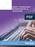 Metodologías y Tecnologías de La Información en La Educación PDF