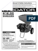 Predator Chipper Manual