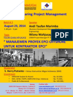 Learning & Sharing Project Management in Oil & Gas: August 23, 2014