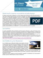 Masorti Spanish Newsletter 1 For Print