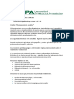 Fitomejoramiento Genético práctica calificada objetivos domesticación manipulación genética