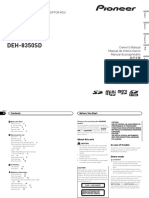 Operating Manual (Deh-8350sd) - Eng - Esp - Por PDF