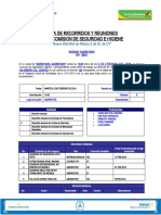 10.2 Formato de Actas de Los Recorridos de La CSH6 FEB