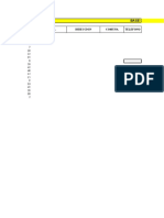 Base de datos de empresas y equipos de arriendo