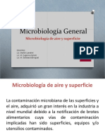 Clase 3 - Microbiología Aire y Superficie