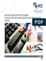KCE Guidelines Version 2 (Belgium 2012)