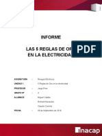 Informe 5 Reglas de Oro