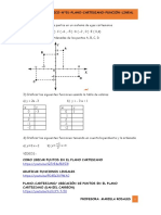 Plano Cartesiano Función Lineal