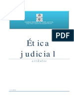 20140901 Ética Judicial. Artículos