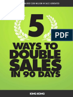 5 Ways To Double Sales in 90 Days PDF