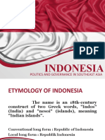 Indonesia: Politics and Governance in Southeast Asia