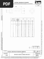 National Aerospace Standard: Spacer, Sleeve-Screw and Bolt