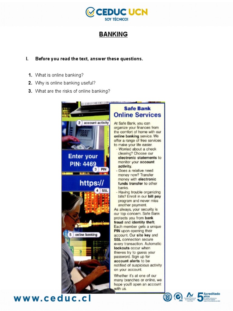 ONLINE BANKING FEATURES AND BENEFITS intelligence overview