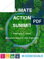 Climate Action Summit - Speaker Bios