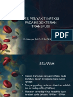 PENYAKIT INFEKSI PADA TRANSFUSI DARAH