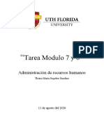 Administracion de Recursos Humanos Modulo 7 y 8