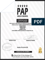 Certificado Claudenice