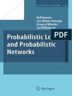 (Synthese Library 350) Rolf Haenni, Jan-Willem Romeijn, Gregory Wheeler, Jon Williamson - Probabilistic Logics and Probabilistic Networks-Springer (2011) PDF