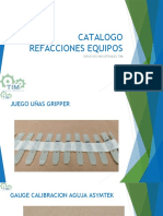 Catalogo Refacciones Equipos