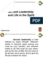 2.3 Servant Leadership and Life in The Spirit