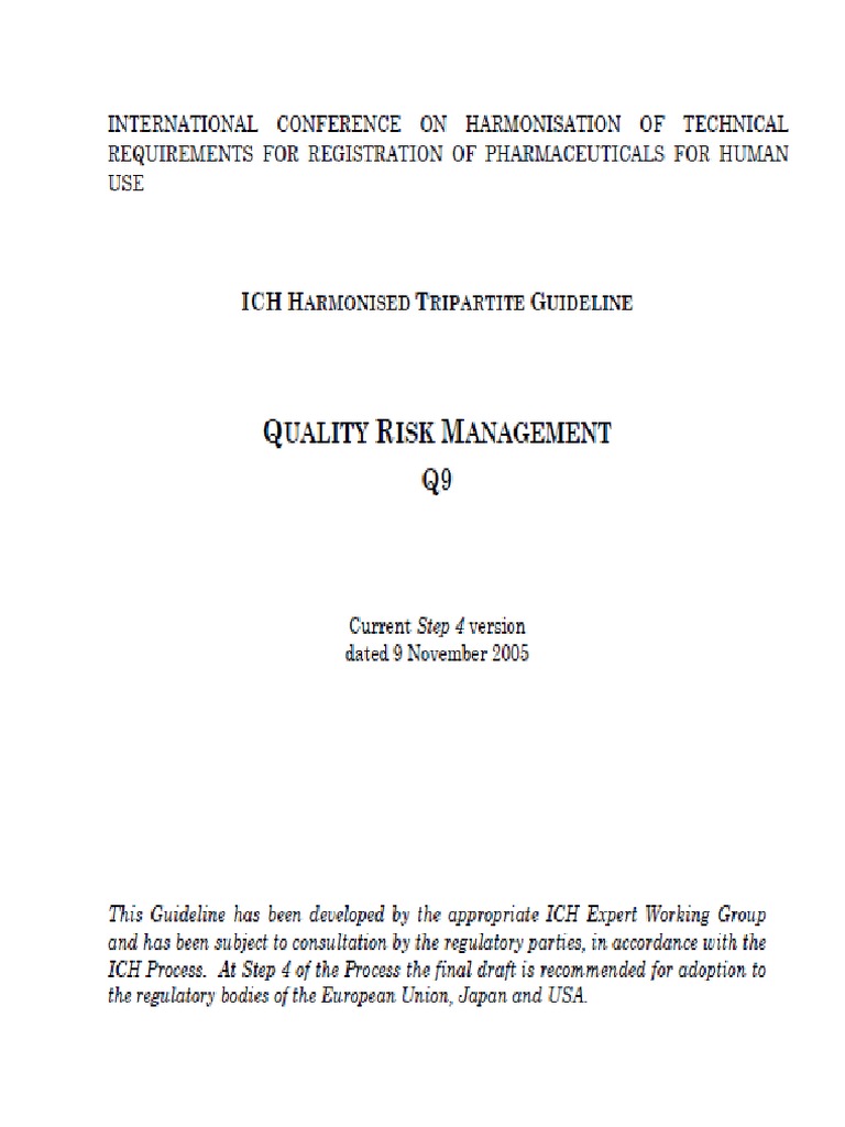 Ich Q9 Managment Risk Quality | PDF | Análisis de Riesgo y Puntos ...