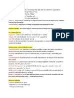 Statistics - The Science of Good Business Decision Making