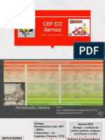 REVISÃO Sobre o Barroco e Exercícios