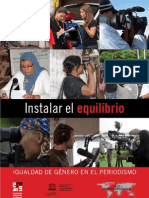 Manual "Igualdad de Género en El Periodismo"