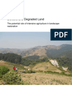 Biofuels and Degraded Land;  The potential role of intensive agriculture in landscape restoration (2014)