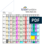 Horticulture Schedule