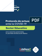 Protocolos para Asesorias Presenciales en Planteles de Educación Básica PDF