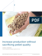 Increase production without sacrificing pellet quality